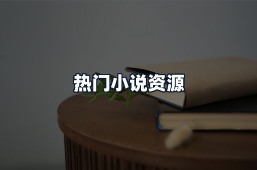 热门小说资源